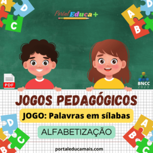Jogos Pedagógicos - Palavras em Sílabas - Alfabetização