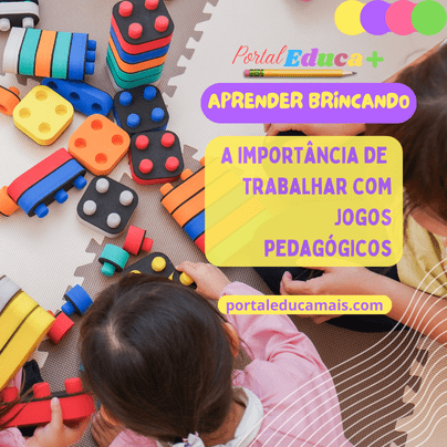 A importancia de trabalhar com jogos pedagogicos