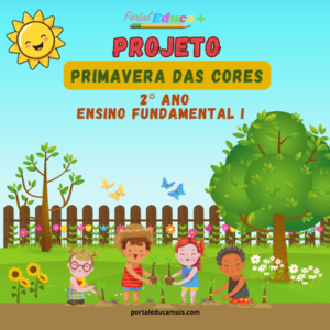 Projeto Primavera das Cores - 2º ano - capa