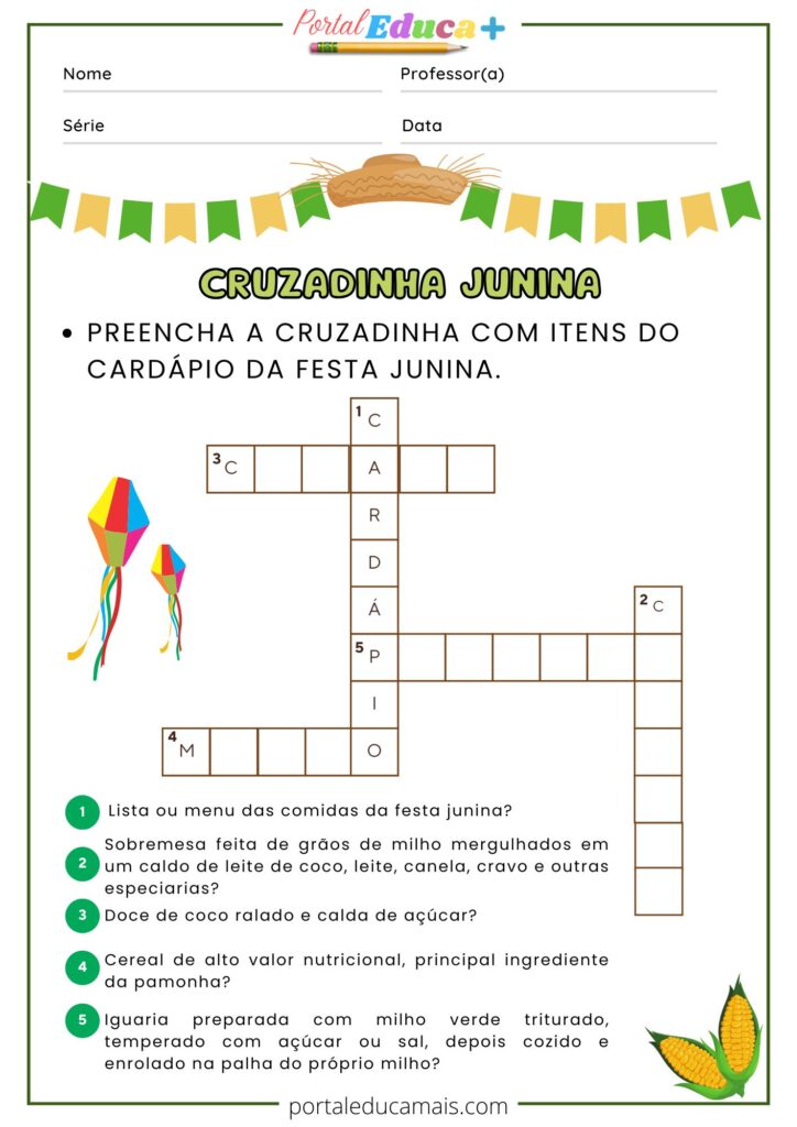 Cruzadinha Festa Junina