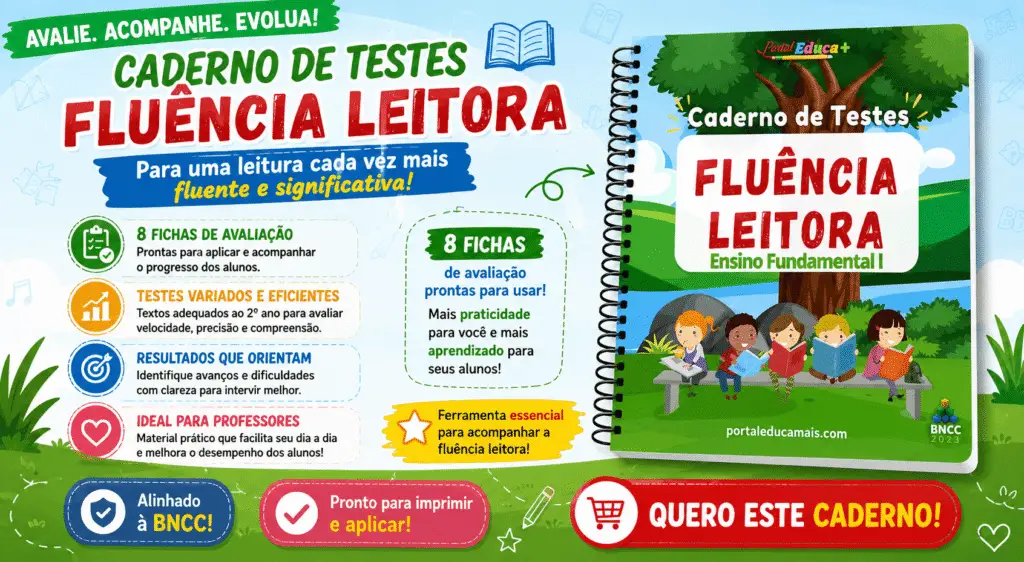 Caderno de Testes – Fluência Leitora – Ensino Fundamental I