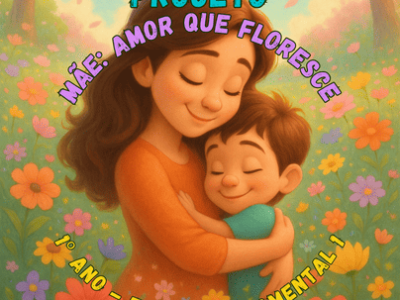 Projeto - Mãe Amor que Floresce - 1º ano - Ensino Fundamental - 1ª Fase - capa